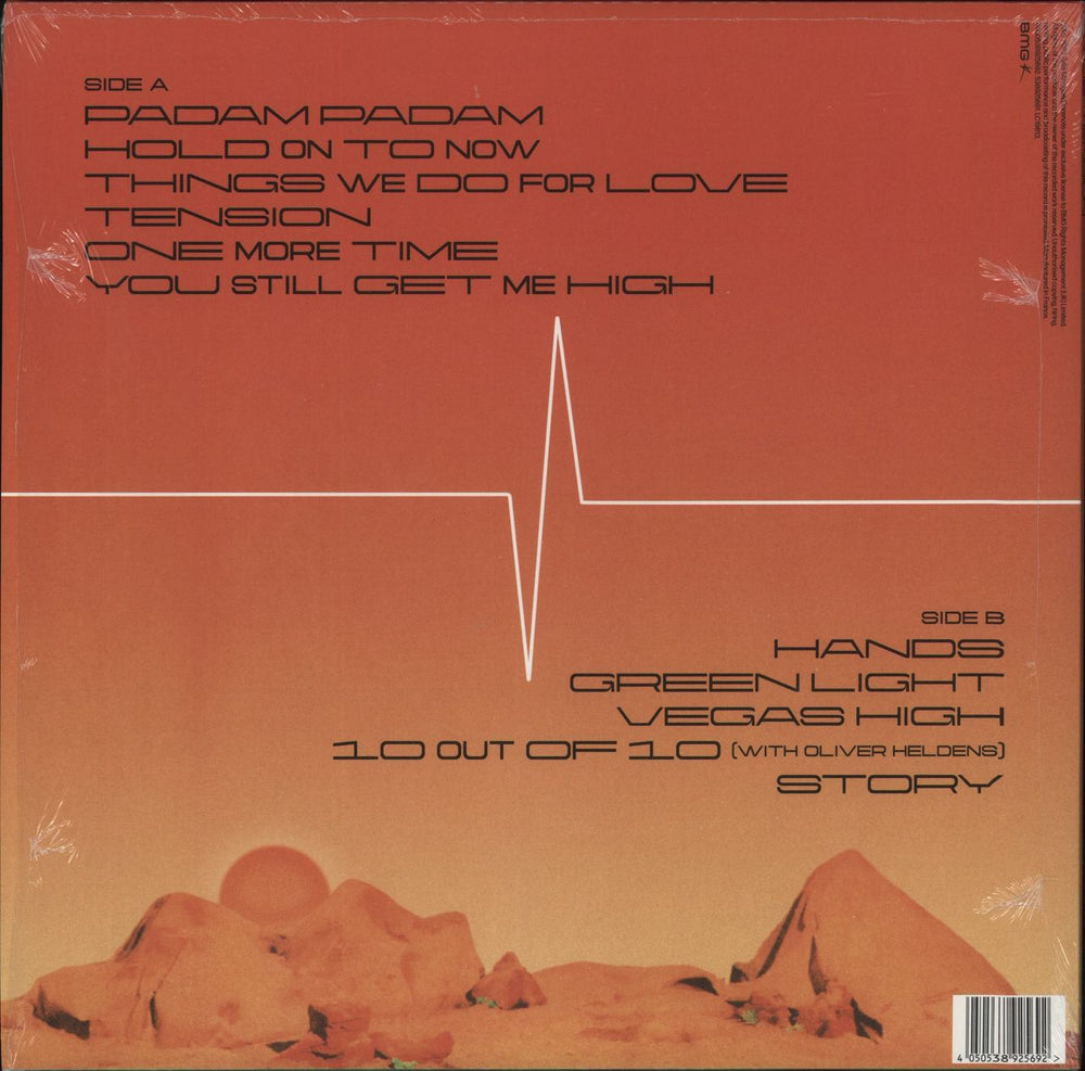 Kylie Minogue Tension - Webstore Exclusive + Autographed Print UK vinyl LP album (LP record) 4050538925692