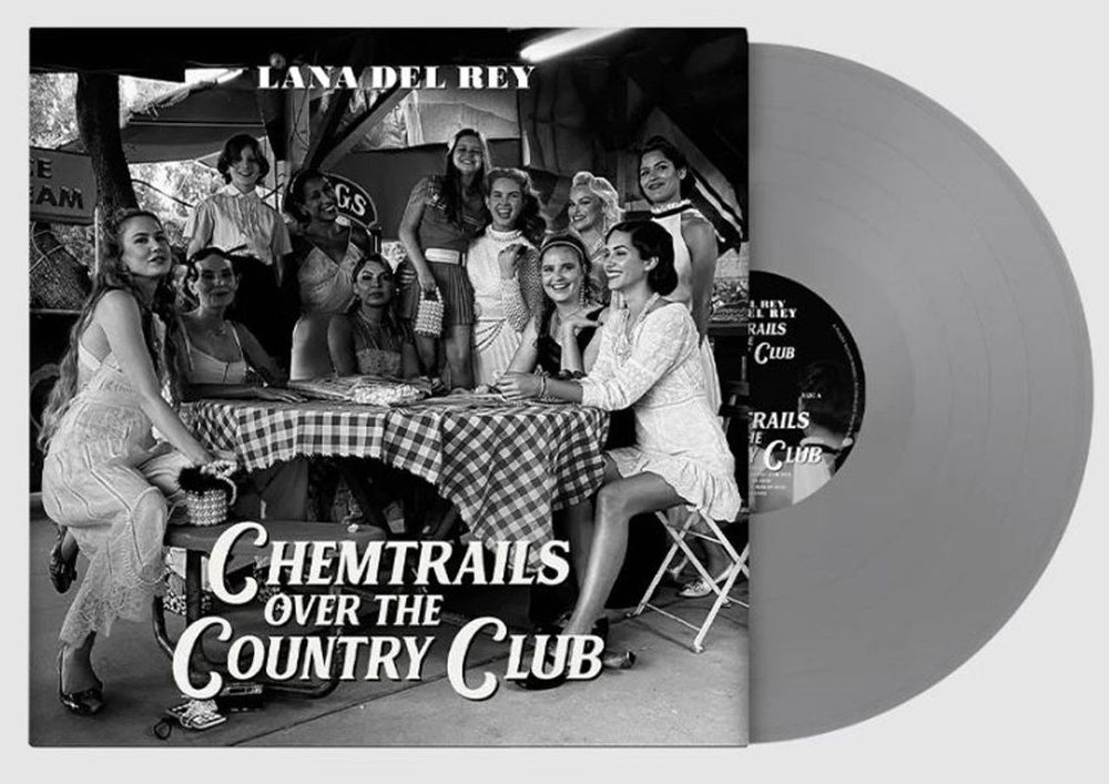 Lana Del Rey Chemtrails Over The Country Club - Grey Vinyl - Sealed UK vinyl LP album (LP record) 3553404