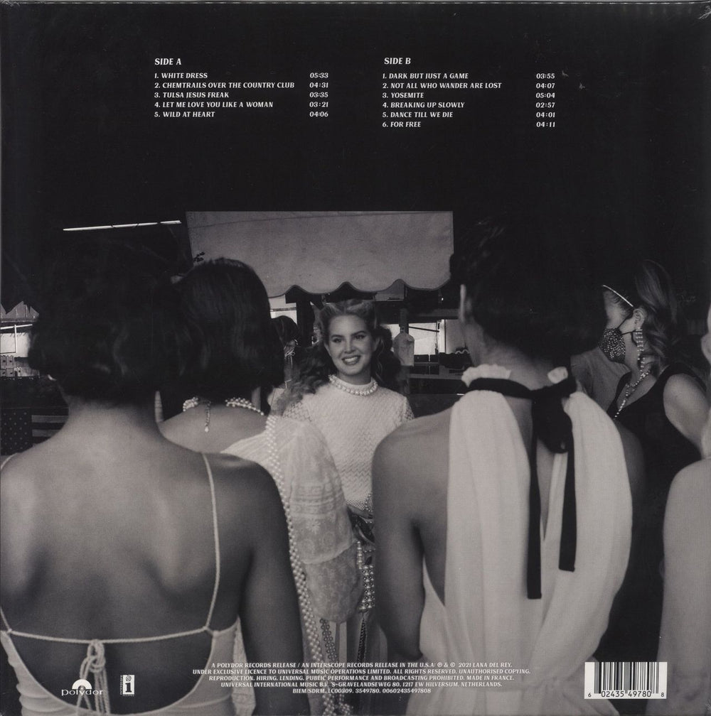 Lana Del Rey Chemtrails Over The Country Club - Sealed UK vinyl LP album (LP record) 602435497808