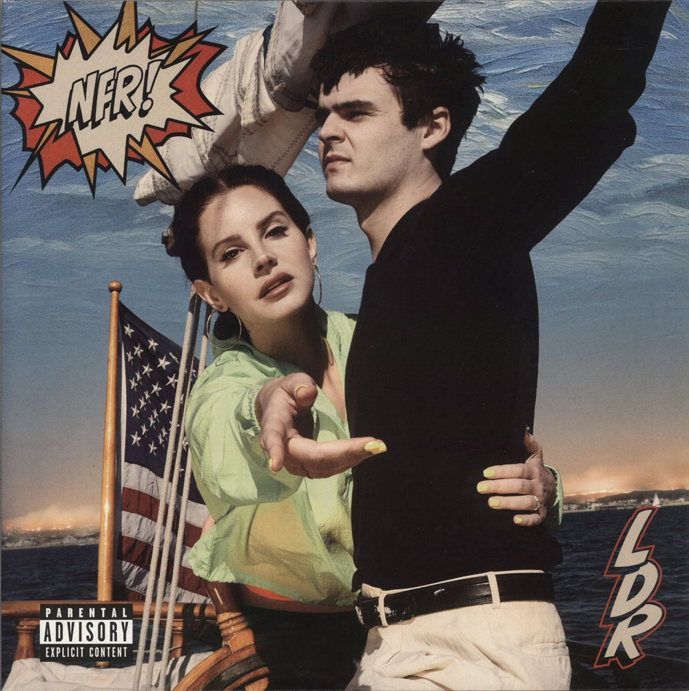 Lana Del Rey NFR! UK 2-LP vinyl record set (Double LP Album) B0030880-01/0806830