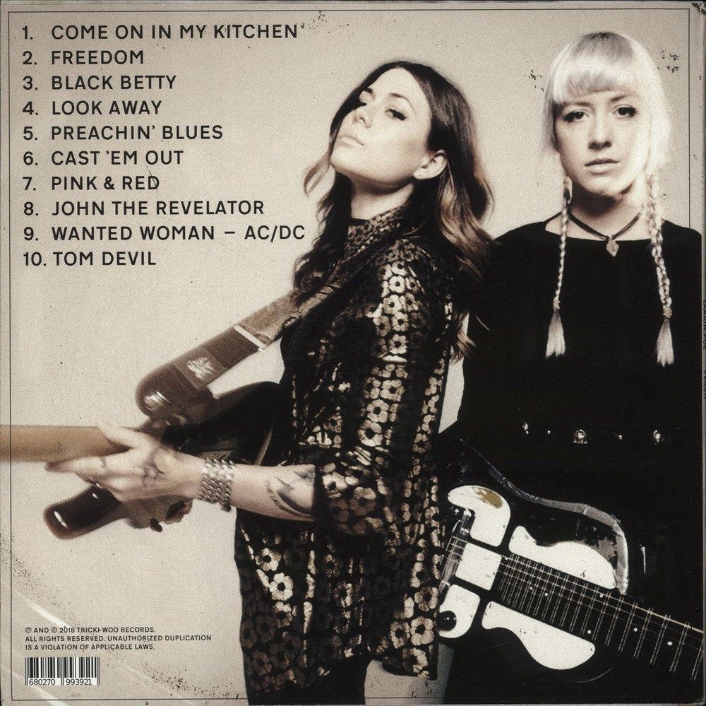 Larkin Poe Peach US vinyl LP album (LP record) 680270993921