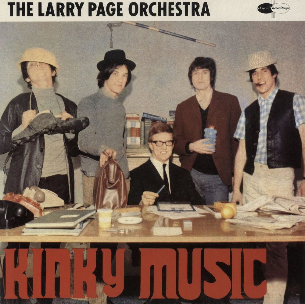 Larry Page Kinky Music UK vinyl LP album (LP record) C5521