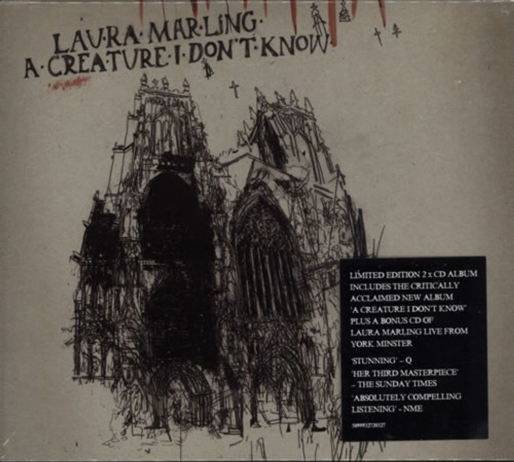 Laura Marling A Creature I Don't Know UK 2 CD album set (Double CD) CDVZ3091