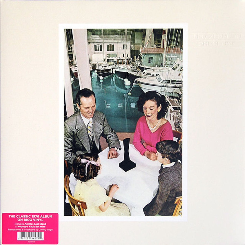 Led Zeppelin Presence - Remastered 180 Gram - Sealed UK vinyl LP album (LP record) 8122796579