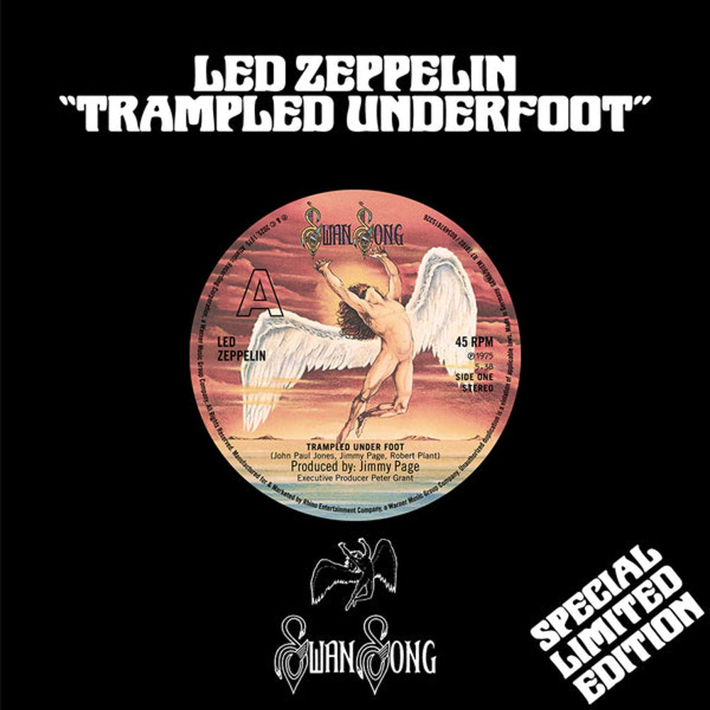 Led Zeppelin Trampled Underfoot - RSD Black Friday 2025 - Die-Cut Cover - Sealed UK 7" vinyl single (7 inch record / 45) 603497815326
