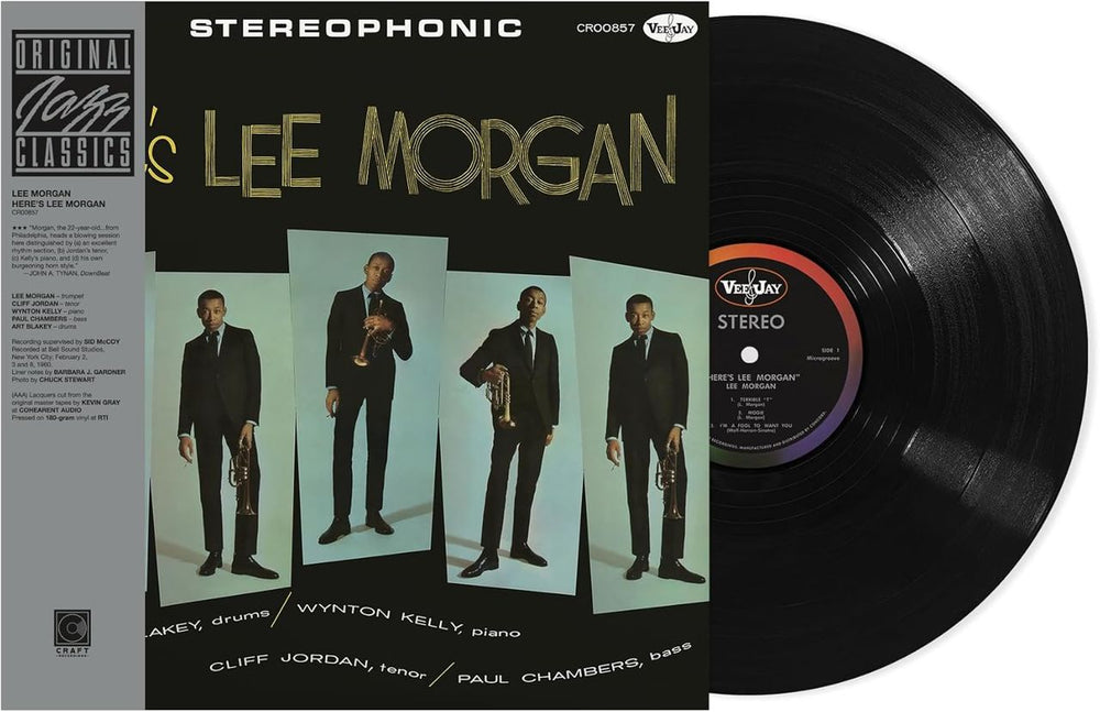 Lee Morgan Here's Lee Morgan - Craft Original Jazz Classics Series 180 Gram - Sealed US vinyl LP album (LP record) CR00857