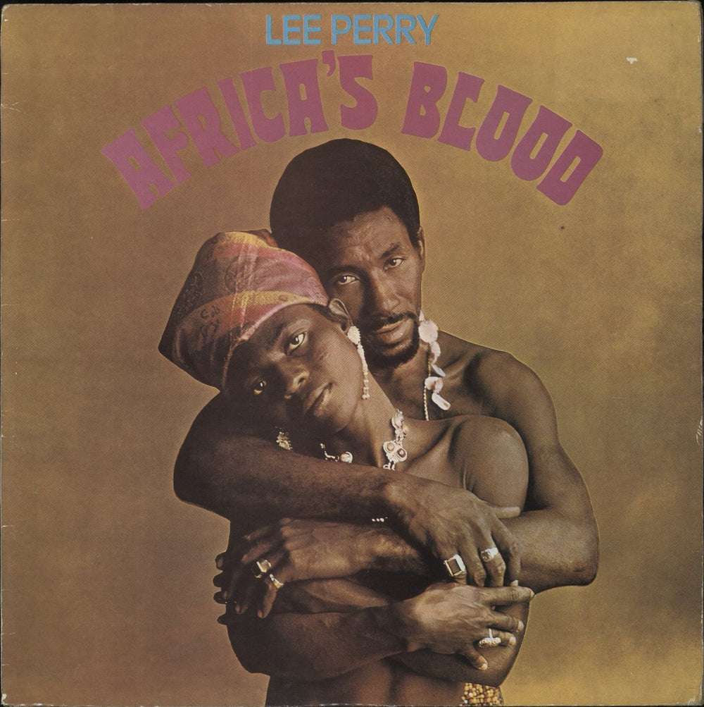 Lee Perry Africa's Blood UK vinyl LP album (LP record) TBL166