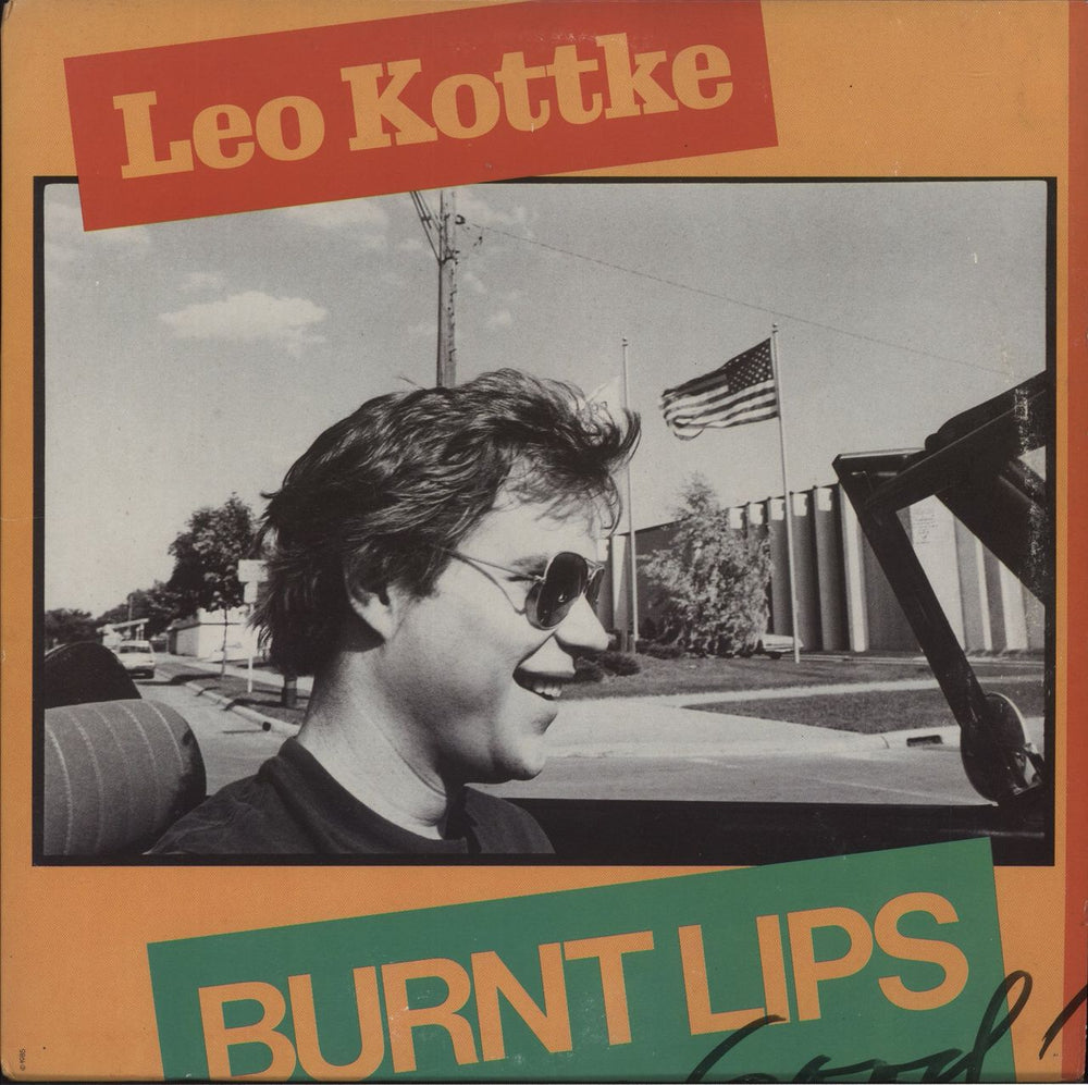 Leo Kottke Burnt Lips US vinyl LP album (LP record) PV41191