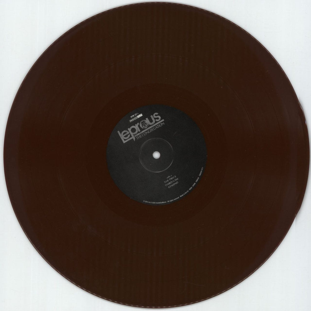 Leprous The Congregation | 10th Anniversary Edition - Deep Blood Red Vinyl UK 2-LP vinyl record set (Double LP Album) 5GU2LTH879230