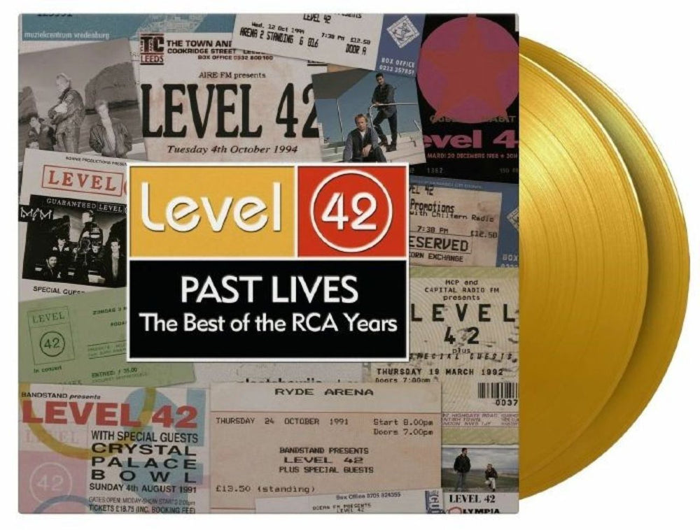 Level 42 Past Lives | The Best Of The RCA Years - Yellow Vinyl 180 Gram UK 2-LP vinyl record set (Double LP Album) MOVLP3773