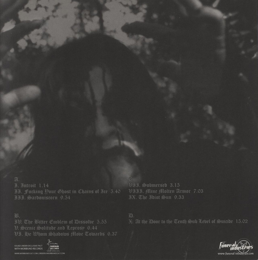 Leviathan (Black Metal) The Tenth Sub Level Of Suicide German 2-LP vinyl record set (Double LP Album)