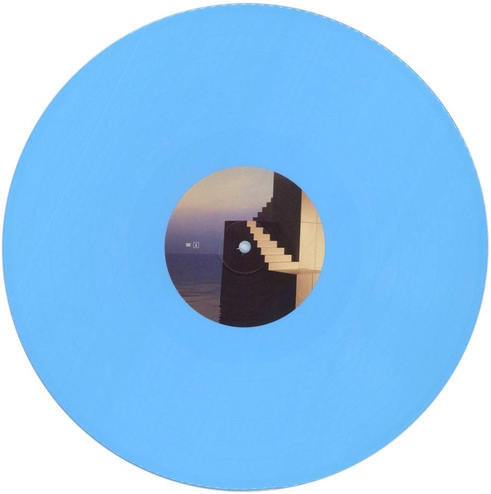 Lewis Capaldi Broken By Desire To Be Heavenly Sent - 180gm Blue Vinyl UK vinyl LP album (LP record) ZY4LPBR854390