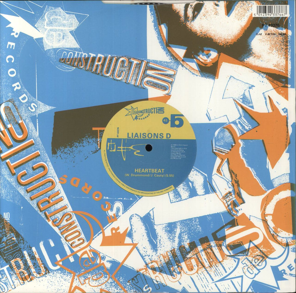 Liaisons D Future F.J.P. UK 12" vinyl single (12 inch record / Maxi-single) 5012394337667