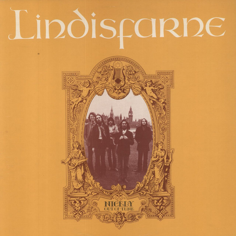 Lindisfarne Nicely Out Of Tune - 1st - EX UK vinyl LP album (LP record) CAS1025