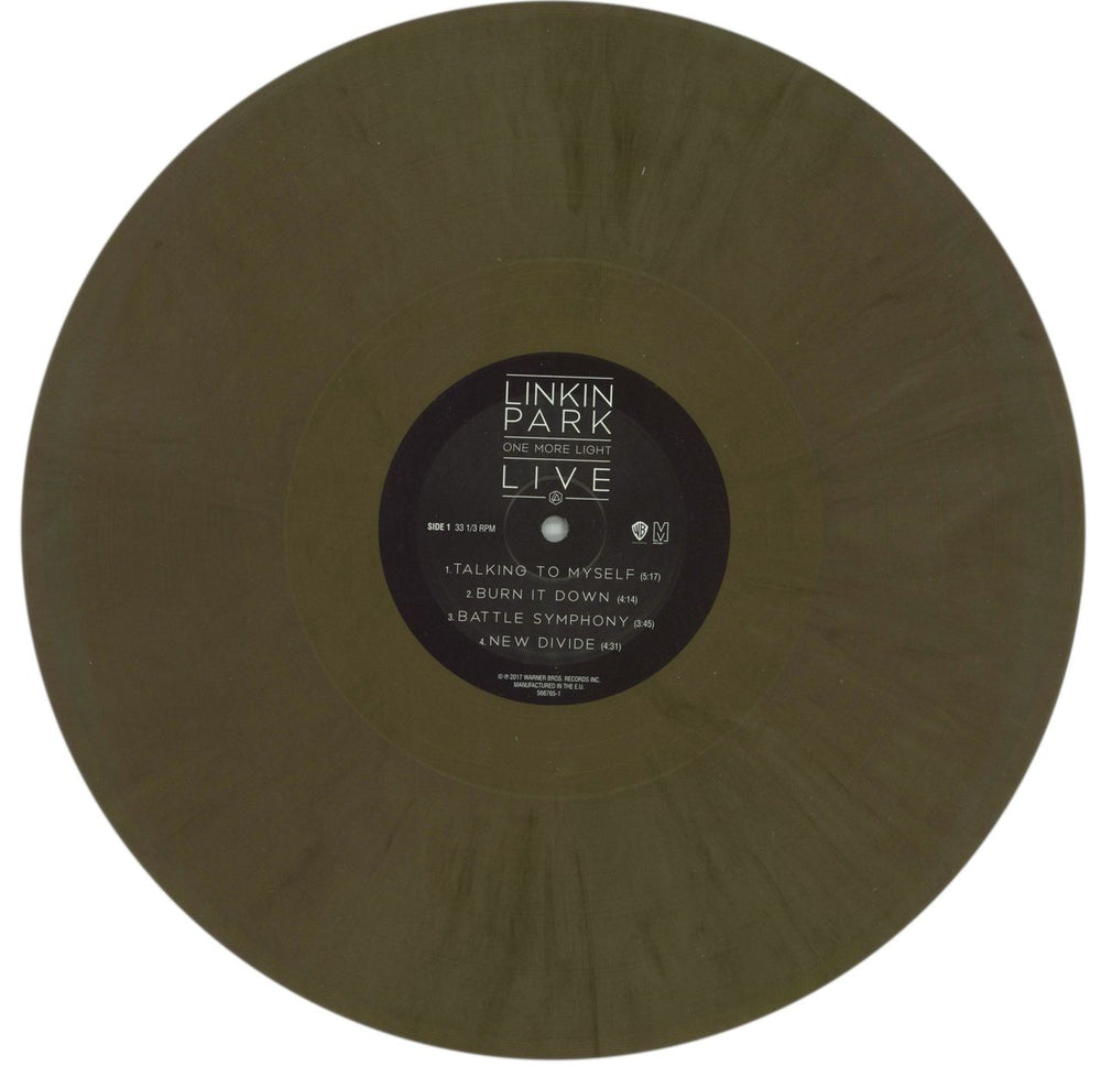 Linkin Park One More Light Live - RSD18 - Coloured Vinyl UK 2-LP vinyl record set (Double LP Album) LKP2LON833524