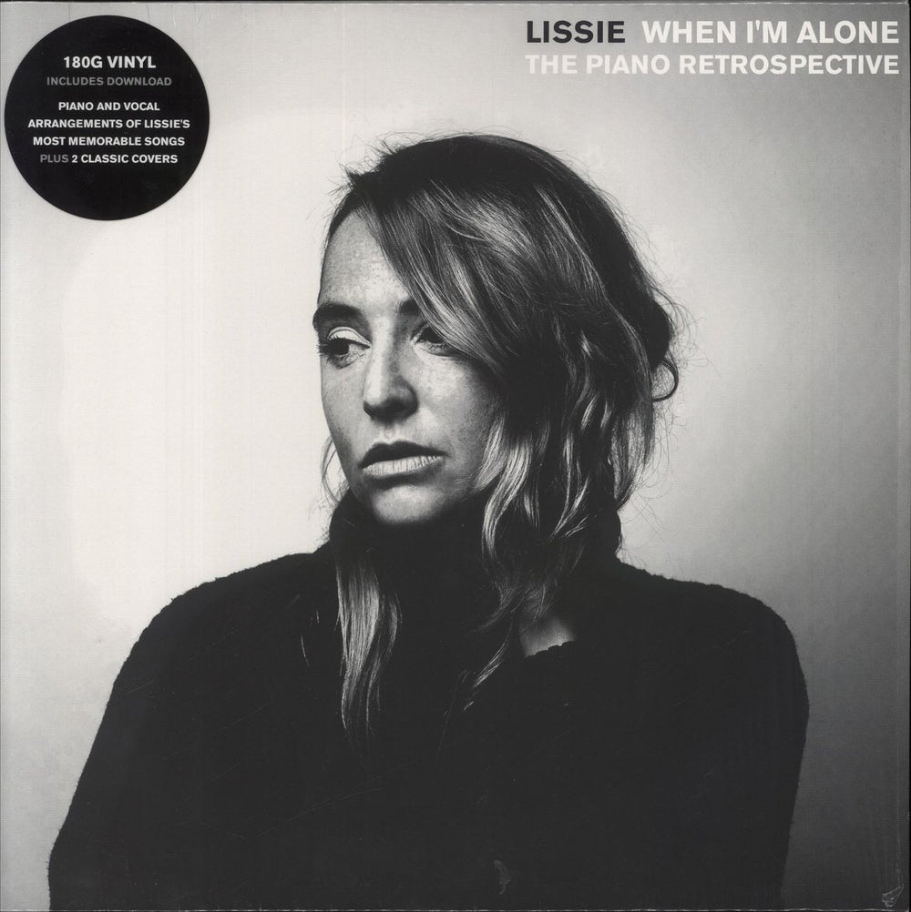 Lissie When I'm Alone: The Piano Retrospective - 180 Gram Vinyl + Shrinkwrap UK vinyl LP album (LP record) COOKLP725