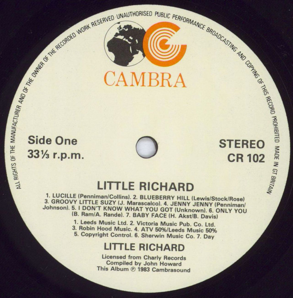 Little Richard Little Richard UK 2-LP vinyl record set (Double LP Album) LTR2LLI832490