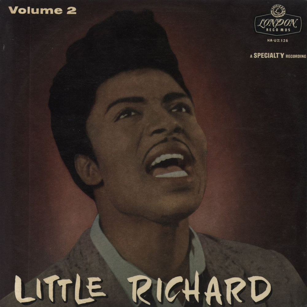 Little Richard Little Richard Volume 2 - Flipback - VG UK vinyl LP album (LP record) HA-U2126