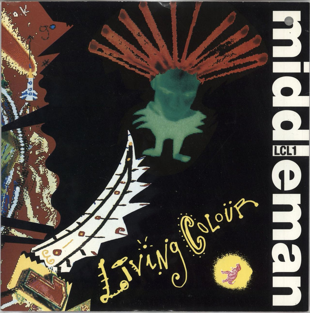 Living Colour Middle Man UK 7" vinyl single (7 inch record / 45) LCL1