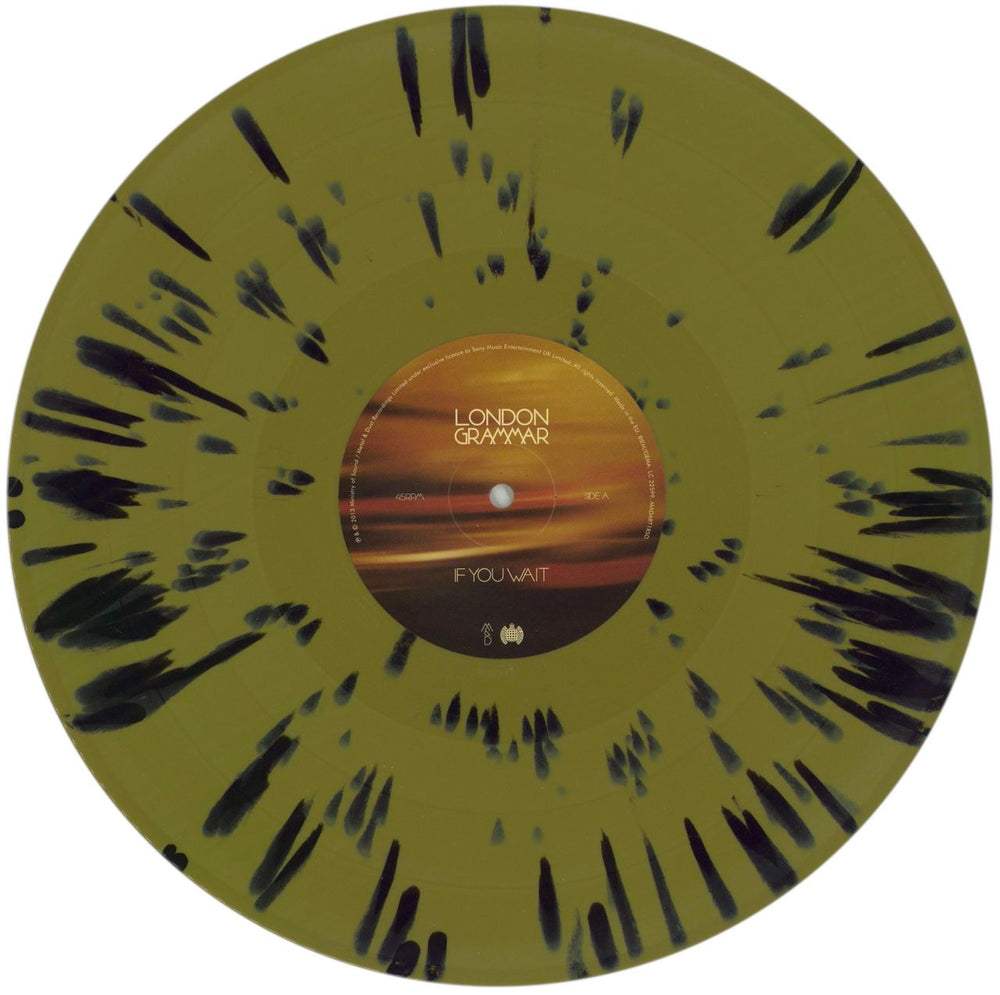 London Grammar If You Wait - Gold With Black Splatter Vinyl - RSD 2023 UK 2-LP vinyl record set (Double LP Album) L7O2LIF870085