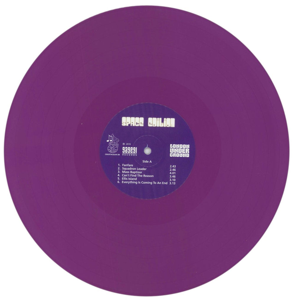 London Underground Space Edition UK 2-LP vinyl record set (Double LP Album)