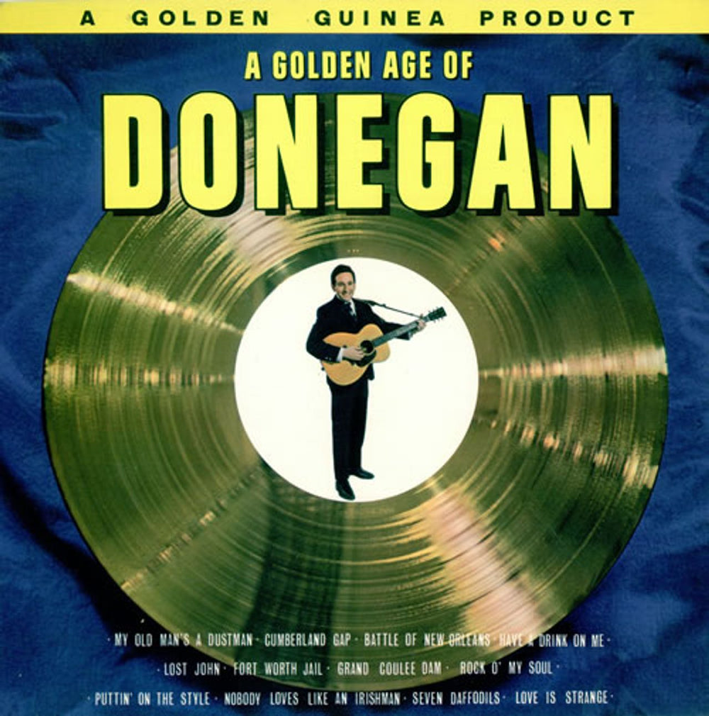 Lonnie Donegan A Golden Age Of Donegan Volume One & Two UK 2-LP vinyl record set (Double LP Album) GGL-0135/0170