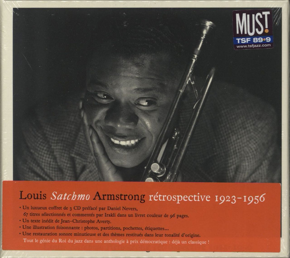 Louis Armstrong Retrospective 1923-1956 - Sealed French 3-CD album set (Triple CD) 984956-2