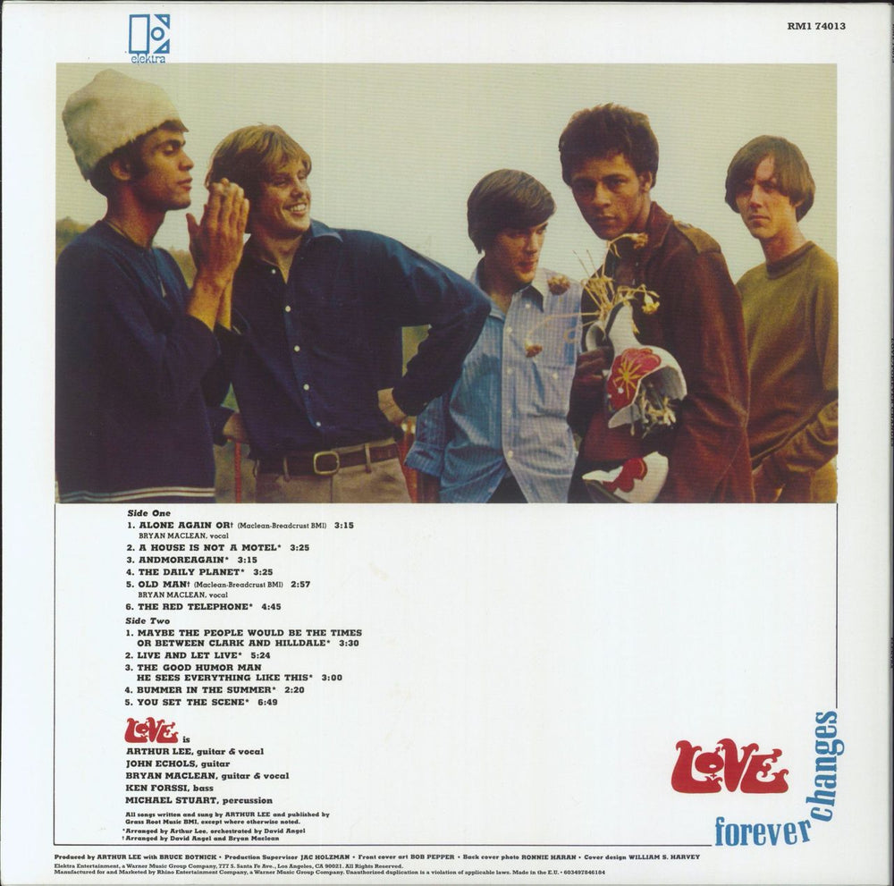 Love Forever Changes: Mono Mix - 180gm Vinyl UK vinyl LP album (LP record) LOVLPFO837870