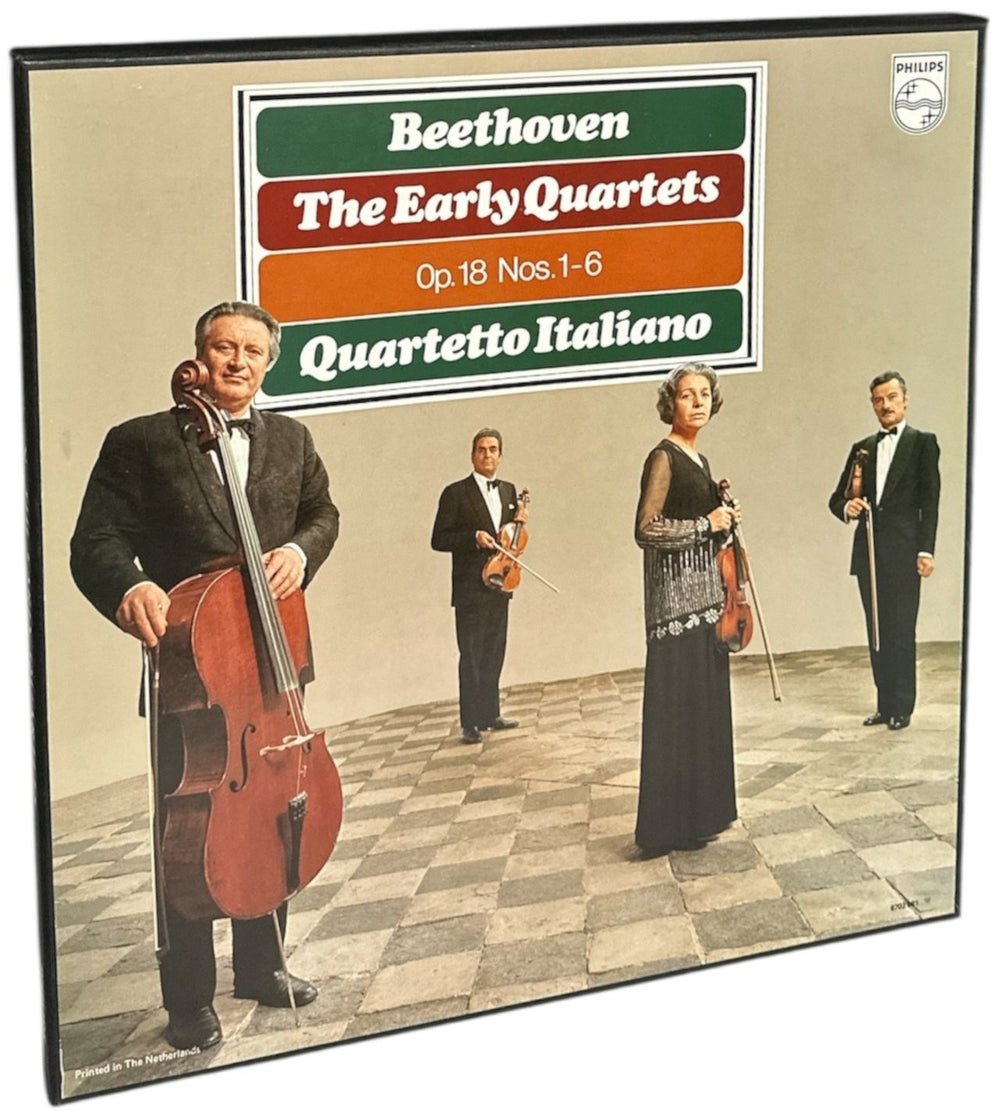 Ludwig Van Beethoven The Early Quartets Op. 18 Nos. 1-6 US Vinyl Box Set 6703081