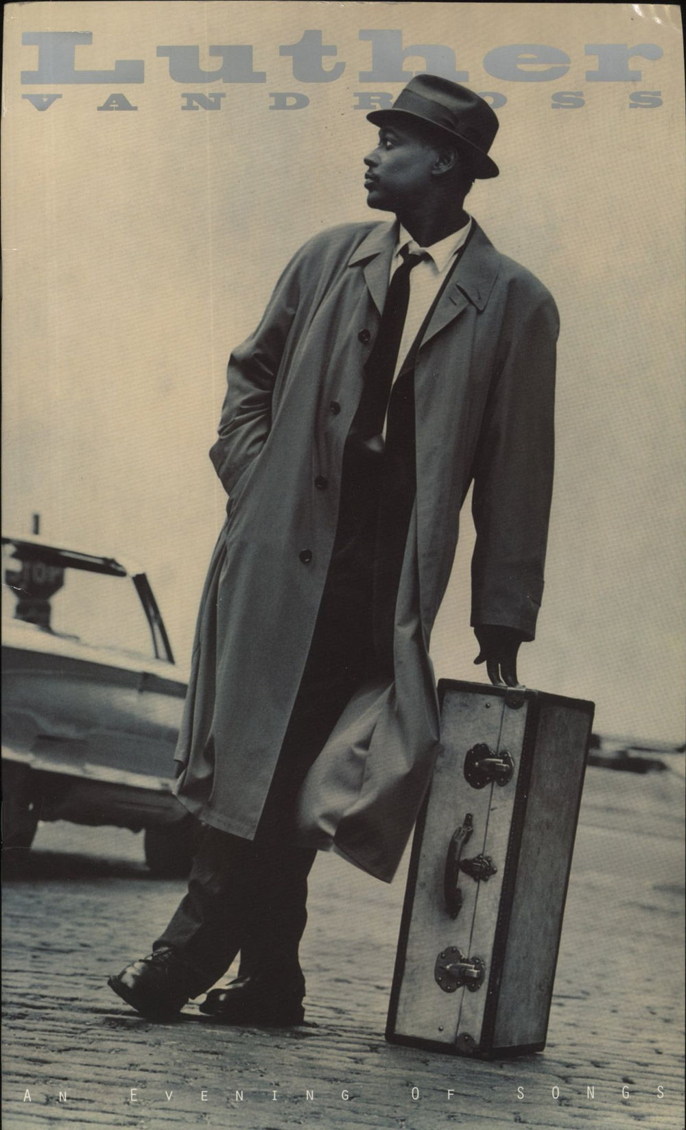 Luther Vandross An Evening Of Songs - World Tour + Ticket UK tour programme TOUR PROGRAMME