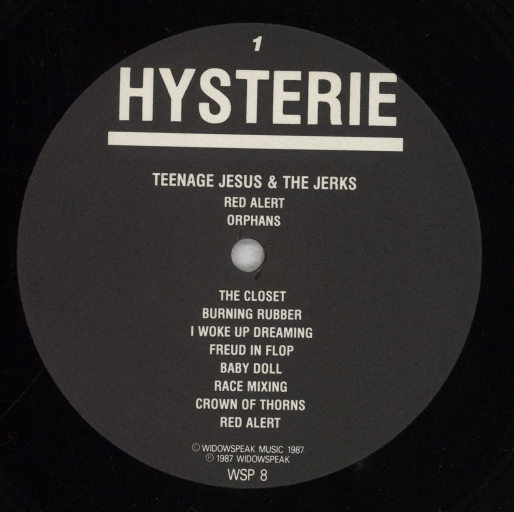 Lydia Lunch Hysterie UK 2-LP vinyl record set (Double LP Album) LYD2LHY301759