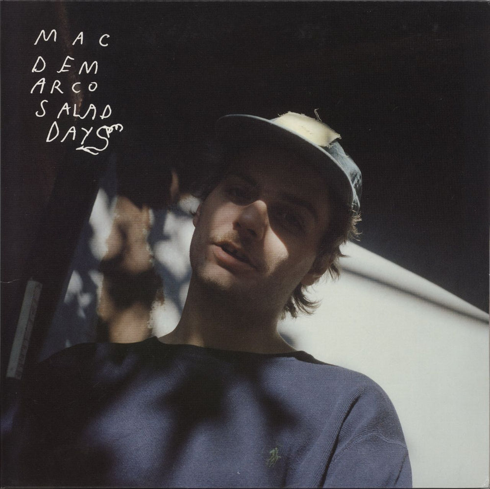 Mac DeMarco Salad Days - White, Yellow & Brown Swirl Vinyl US vinyl LP album (LP record) CT-193