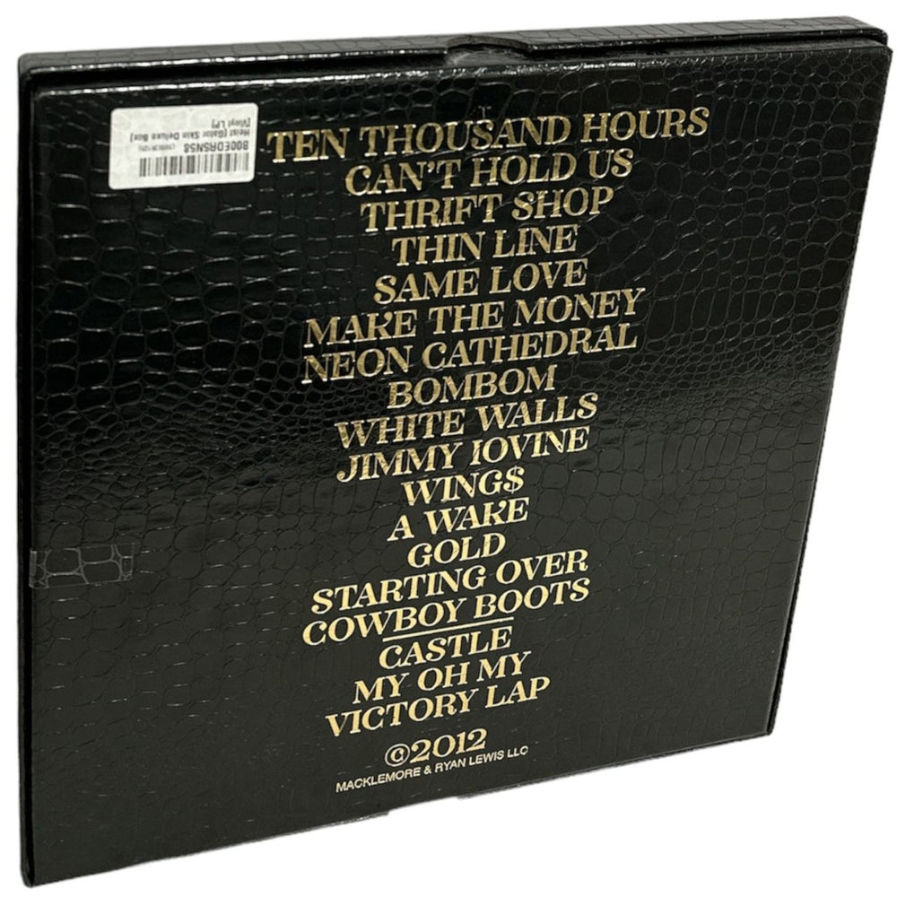 Macklemore The Heist US Vinyl Box Set 707541610995