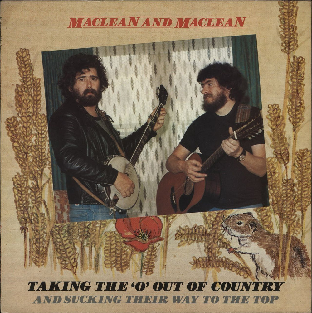 Maclean And Maclean Taking The 'O' Out Of Country And Sucking Their Way To The Top UK vinyl LP album (LP record) DOG1