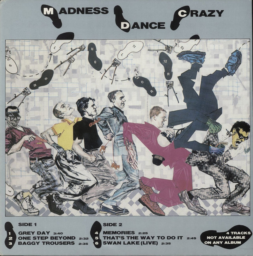 Madness Dance Crazy Norwegian 12" vinyl single (12 inch record / Maxi-single) GREYDAY1