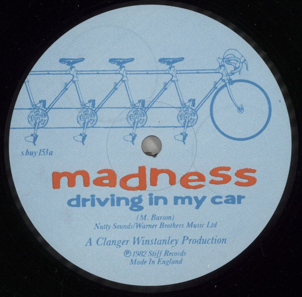 Madness Driving In My Car - Archive UK 12" vinyl single (12 inch record / Maxi-single) MDN12DR871627