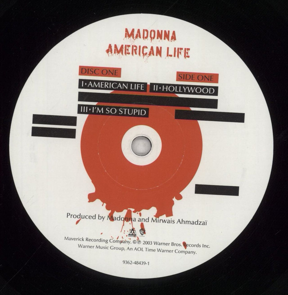 Madonna American Life - EX UK 2-LP vinyl record set (Double LP Album) MAD2LAM485962