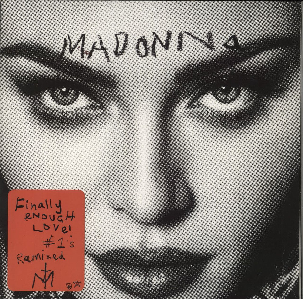 Madonna Finally Enough Love - Silver Vinyl - EX UK 2-LP vinyl record set (Double LP Album) 603497838837