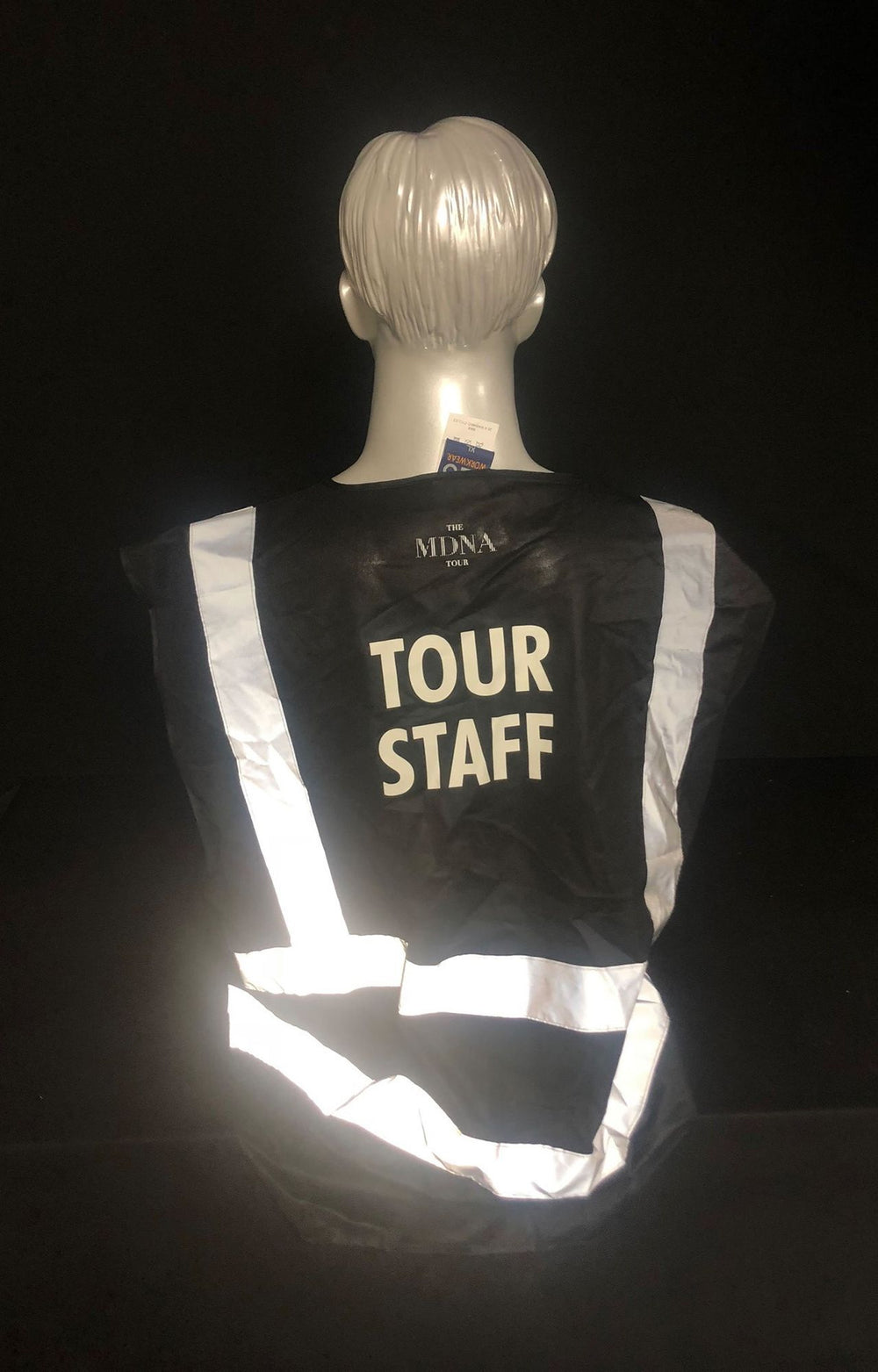 Madonna The MDNA Tour - Crew Reflective Waistcoat - XL UK clothing MADMCTH729119