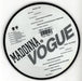 Madonna Vogue UK 7" vinyl picture disc (7 inch picture disc single) MAD7PVO683440