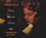 Madonna You Must Love Me UK CD single (CD5 / 5") W0378CD