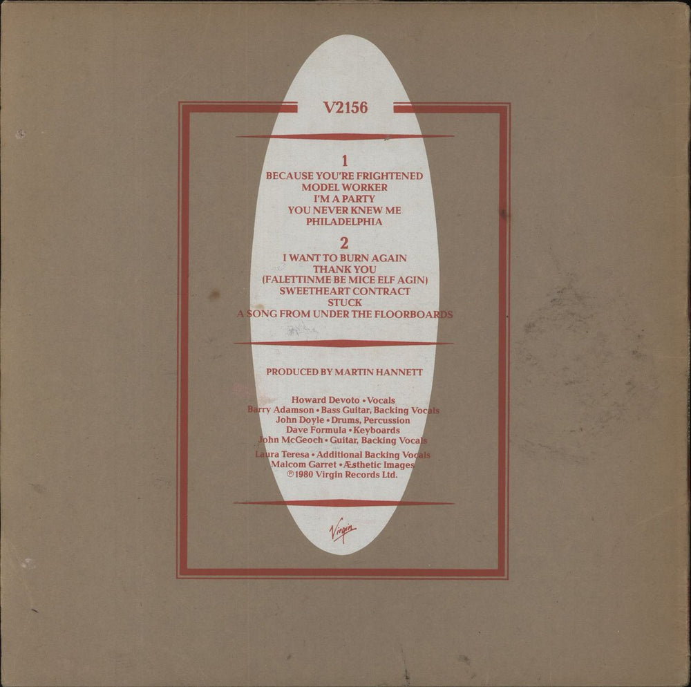 Magazine The Correct Use Of Soap - EX UK vinyl LP album (LP record)