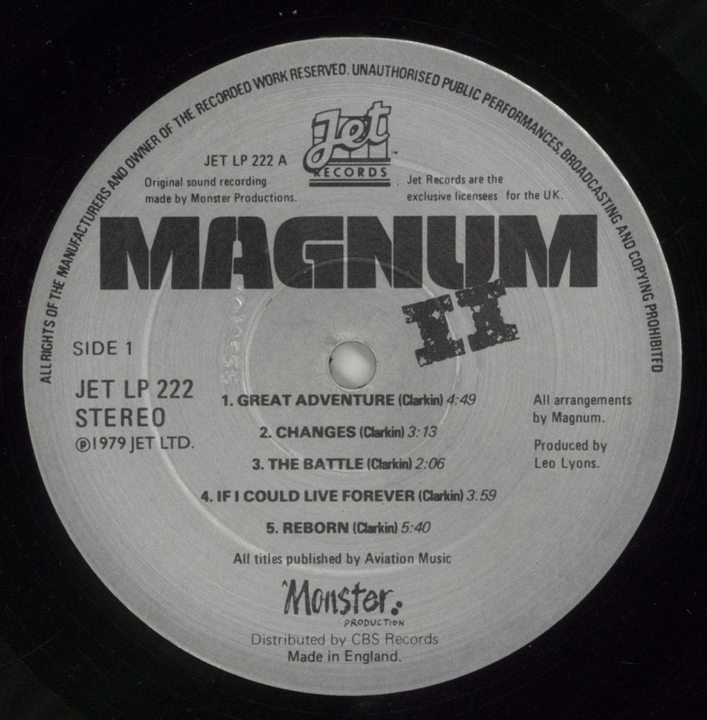 Magnum Magnum II - stickered p/s UK vinyl LP album (LP record) MAGLPMA862810
