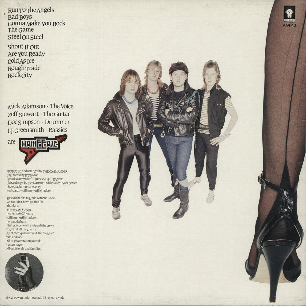 Maineeaxe Shout It Out UK vinyl LP album (LP record)