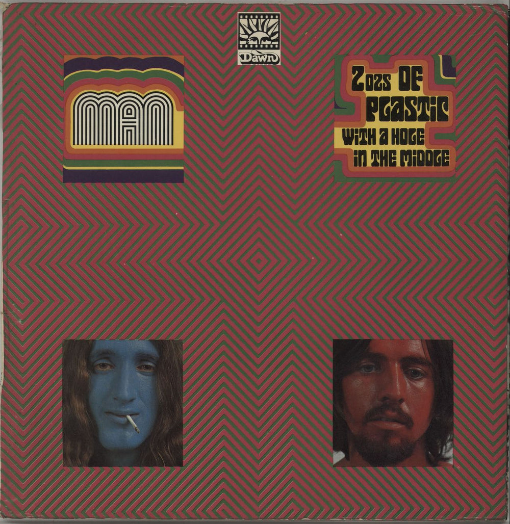 Man 2 Ozs. Of Plastic With A Hole In The Middle - EX UK vinyl LP album (LP record) DNLS3003
