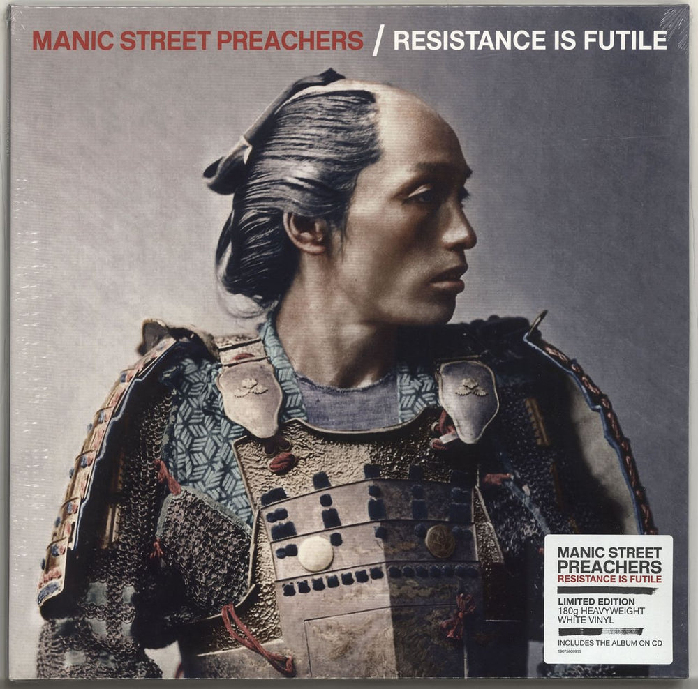 Manic Street Preachers Resistance Is Futile - 180gm White Vinyl - Sealed UK vinyl LP album (LP record) 19075809911