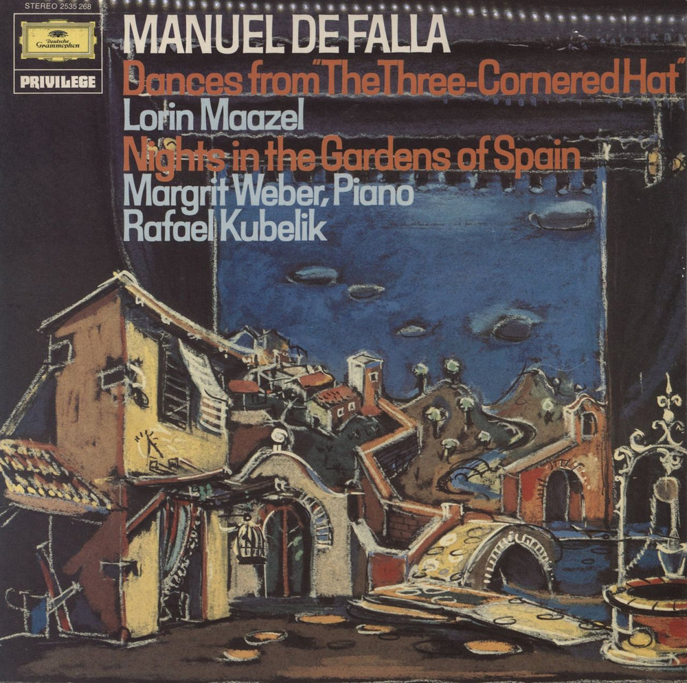 Manuel De Falla Falla: Dances From "The Three-Cornered Hat" - Nights In The Gardens Of Spain UK vinyl LP album (LP record) 2535268