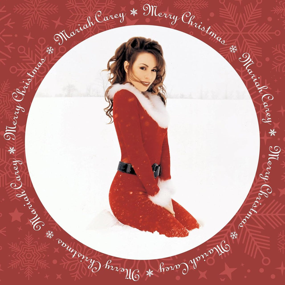 Mariah Carey Merry Christmas - Picture Disc Edition UK picture disc LP (vinyl picture disc album) 196588914515