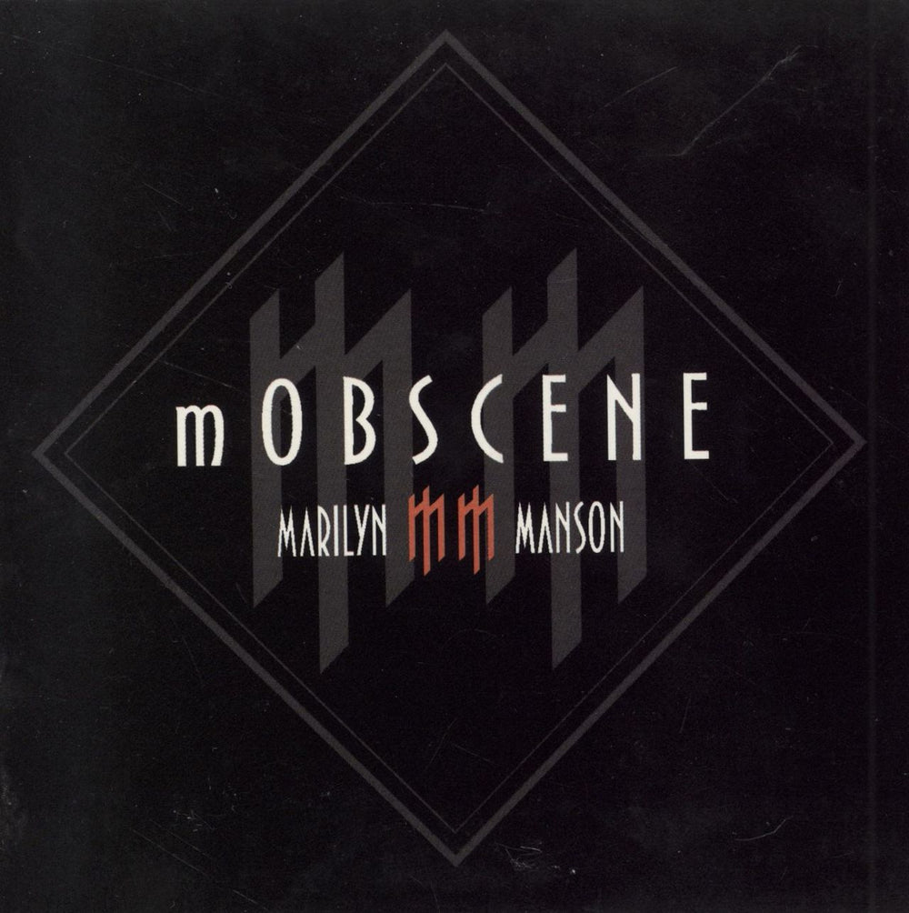 Marilyn Manson Mobscene Mexican Promo CD single (CD5 / 5") CDP01276-2