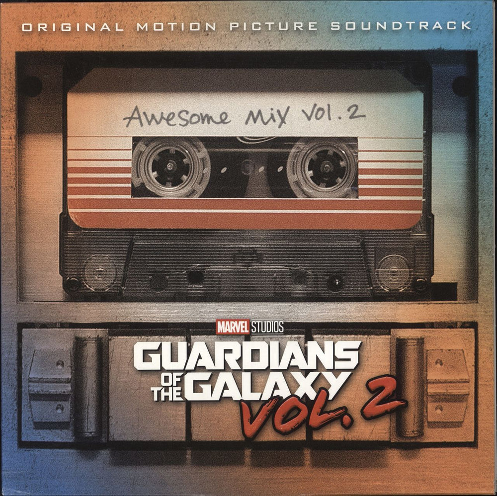 Marvel Guardians Of The Galaxy Vol. 2: Awesome Mix Vol. 2 UK vinyl LP album (LP record) 0050087373528